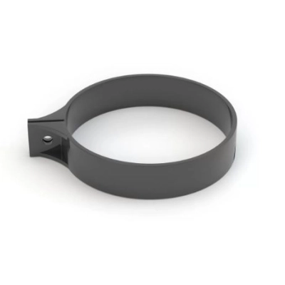 GAMRAT PCV Obejma PCV 90mm - GRAFIT